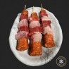 Anticucho Mixto, Carne Vacuno, Cerdo y Longaniza - Anticuchos a Domicilio