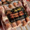 Anticucho Mixto, Carne Vacuno, Cerdo y Longaniza - Anticuchos a Domicilio